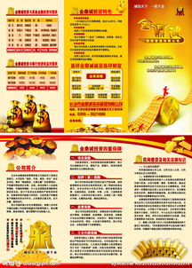 投资管理公司三折页设计要点与视觉呈现